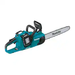 Makita - XCU04PT1 36 Volt LXT Brushless 16 Inch Cordless Chain Saw Bundle