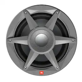JBL - MARINESTADIUM102 10" (250mm) Stadium Marine Woofer - Sold Individually - Black/Gray