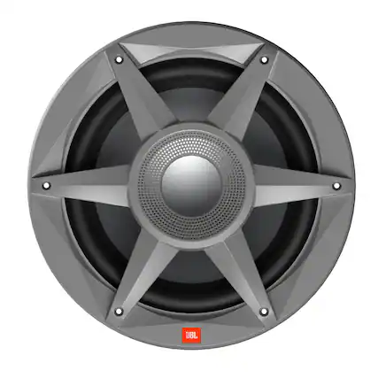 Front. JBL - JBL MARINESTADIUM102 10" (250mm) Stadium Marine Woofer - Sold Individually - Black/Gray.