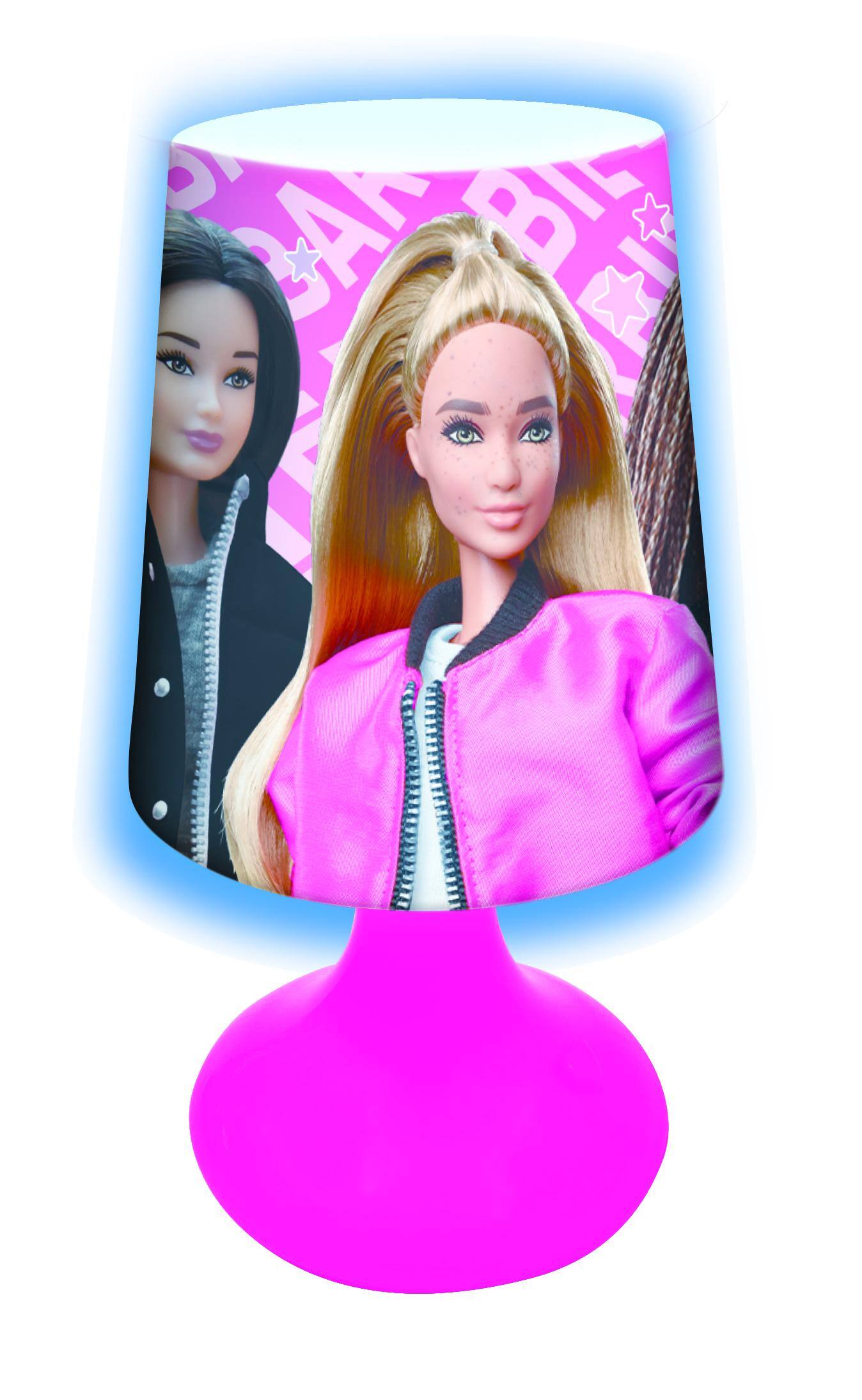 Alt View 2. Lexibook - Barbie Wireless Mini Bedside Lamp and Nightlight.