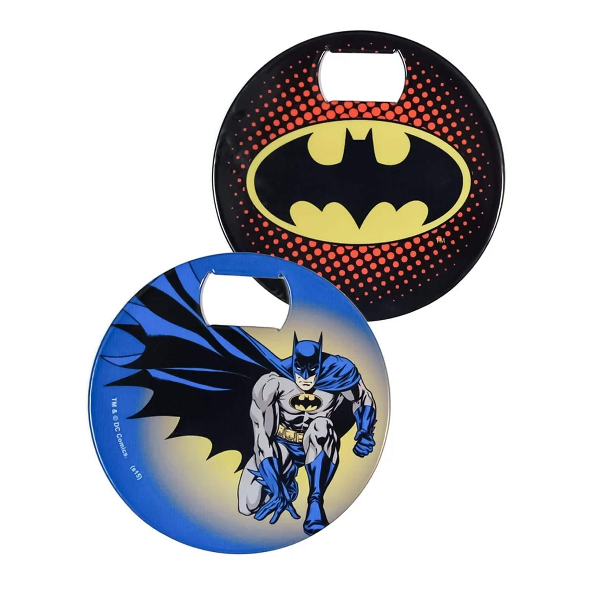 DC Universe - DC Comics Batman Iconic Coaster Bottle Opener - Black