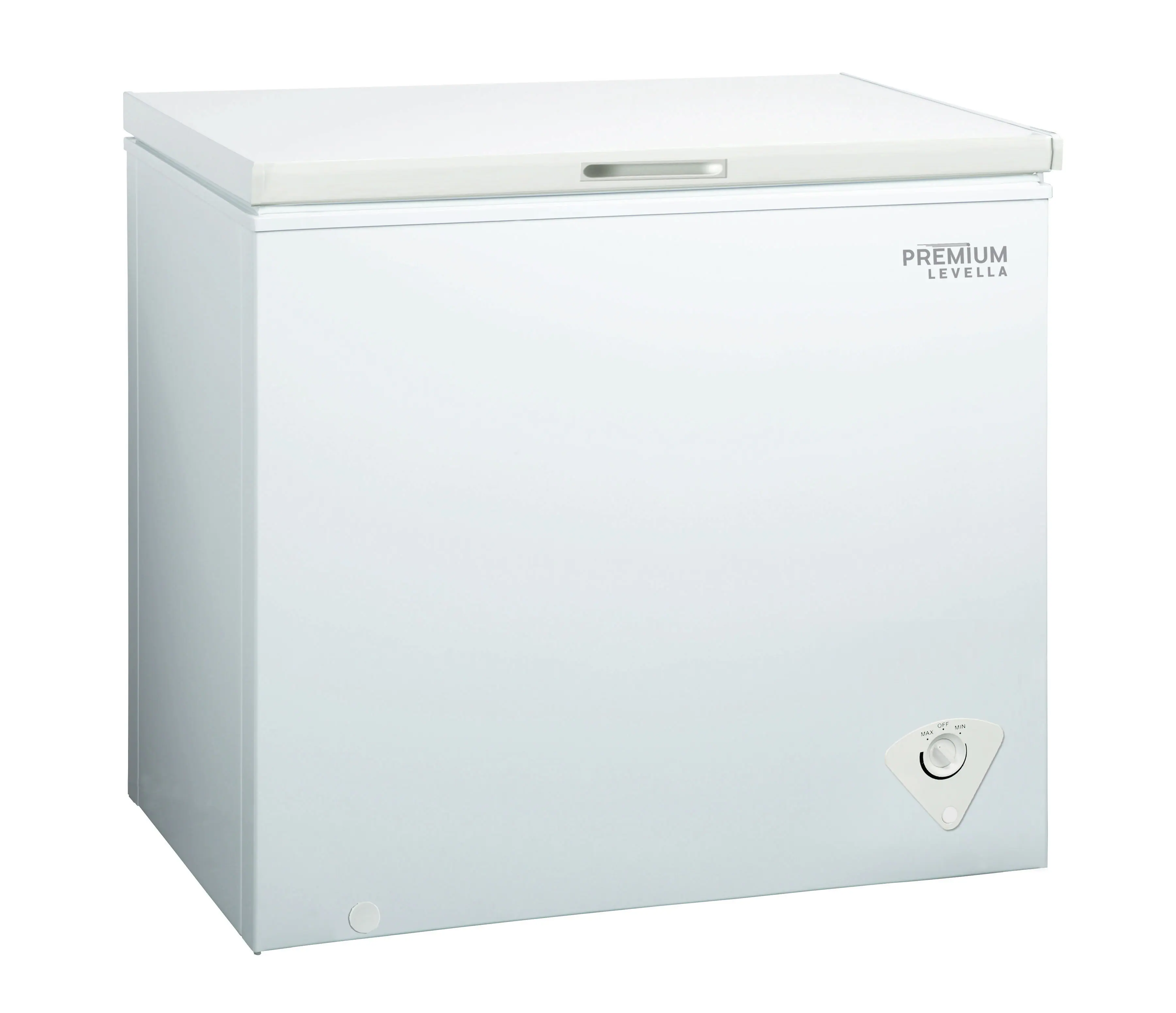 Premium Levella - 10.0 Cubic Foot Manual Defrost Dual Function Chest Freezer with Removable Storage Basket - White