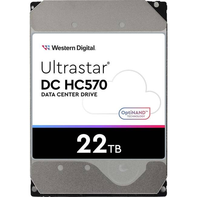 Western Digital  
Ultrastar®  
DC HC570  
DATA CENTER DRIVE  
OptiNAND™ TECHNOLOGY  
22 TB