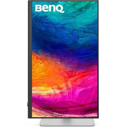 Alt View 5. BenQ - PD2730S 27" IPS 5K UHD (5120 x 2880) Designer Monitor, 60 Hz, 5 ms, Thunderbolt 4 Integrated USB Hub & Stereo Speakers - Gray.