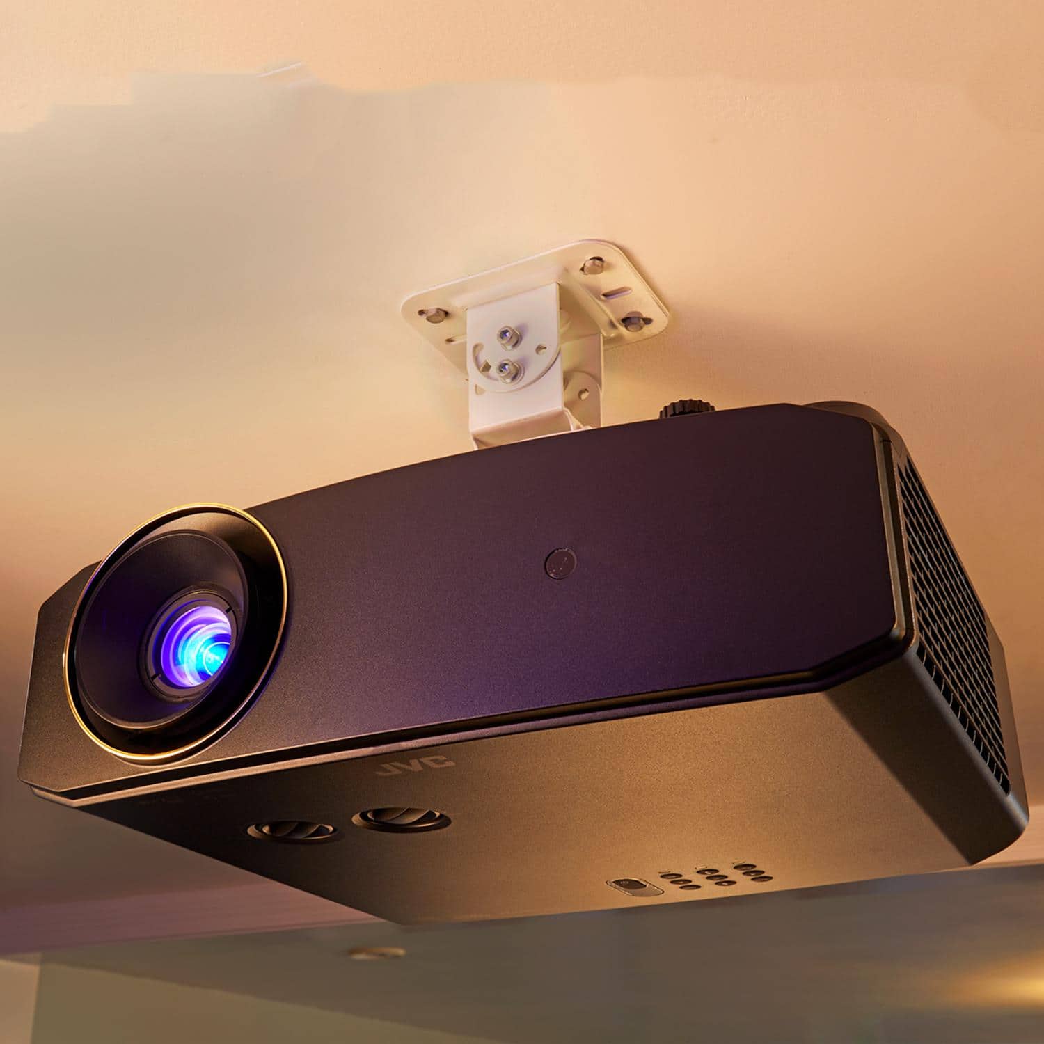 Alt View 16. JVC - LX-NZ30 4K DLP BLU-Escent Laser Projector, 3,330 Lumens, 1080p/240Hz, Infinite to 1 Dynamic Contrast, 2 Year Warranty - Black.