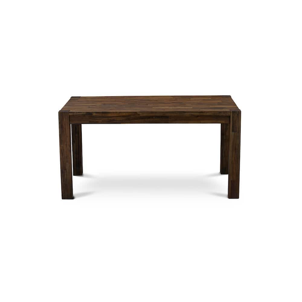 FurniFact - Rectangular Dining Table - Brown