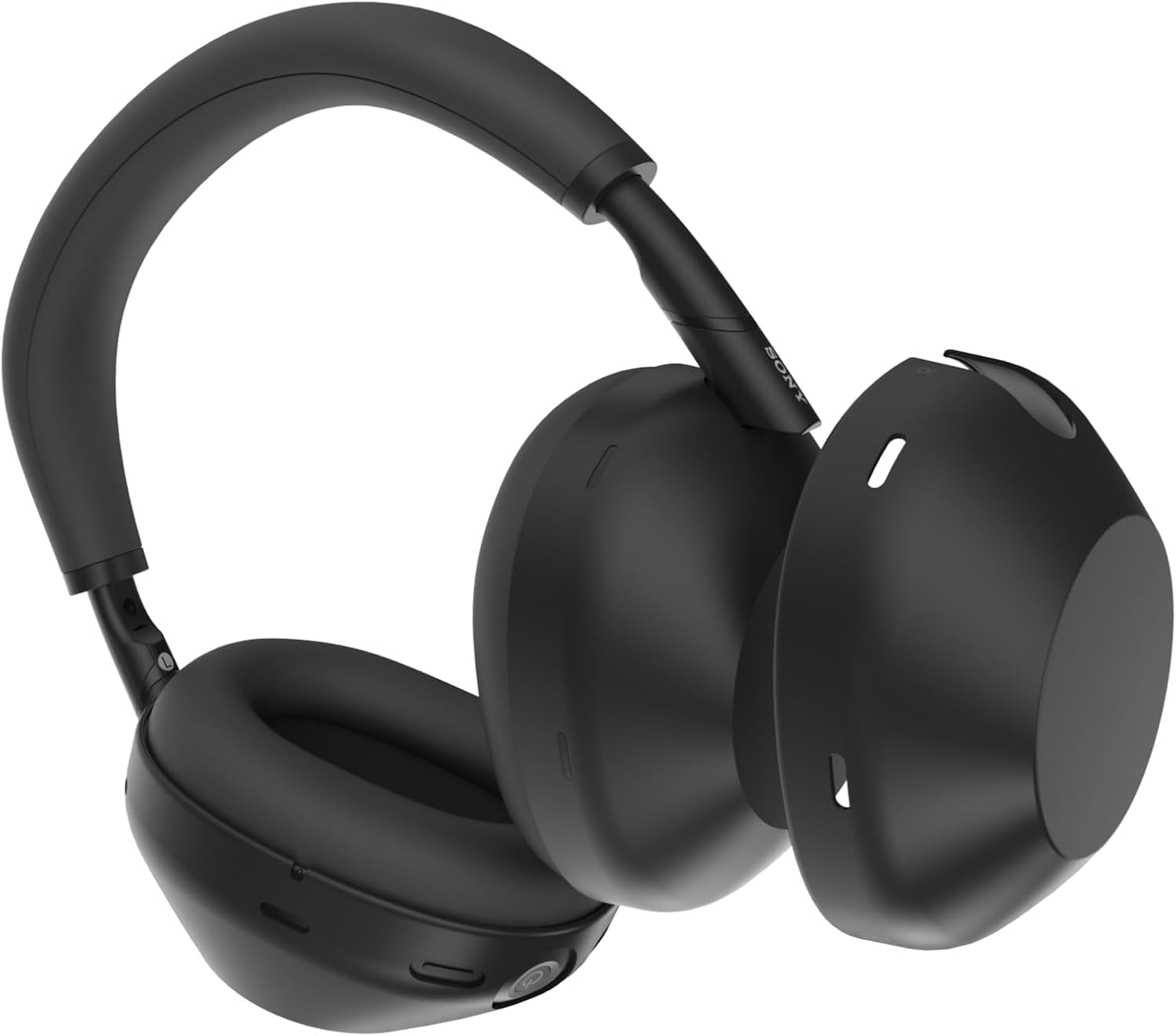 Alt View 4. TUDIA - TUDIA Snap-On PC Protective Case for Sony WH-1000XM6 Headphones, Black - Black.