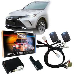 MPC - 1-Button Remote Start Kit 2021-2023 Toyota Venza Hybrid Push To Start - Black