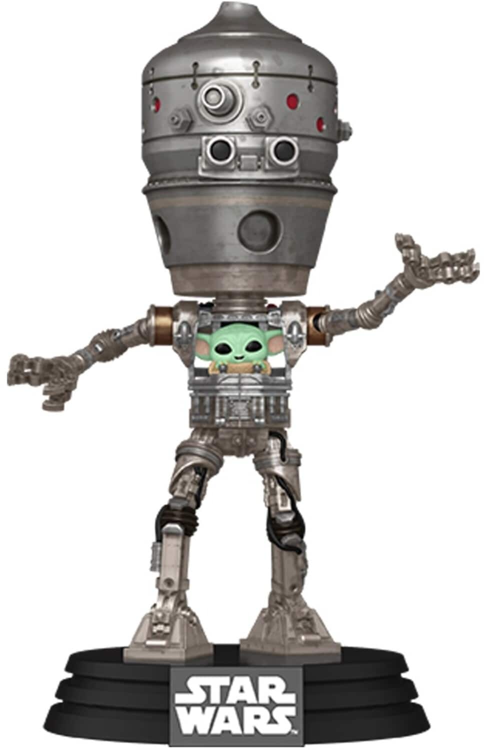 FUNKO POP! Deluxe: Star Wars: The Mandalorian S10 - Grogu (IG-12) - COLLECTABLES - Multicolor