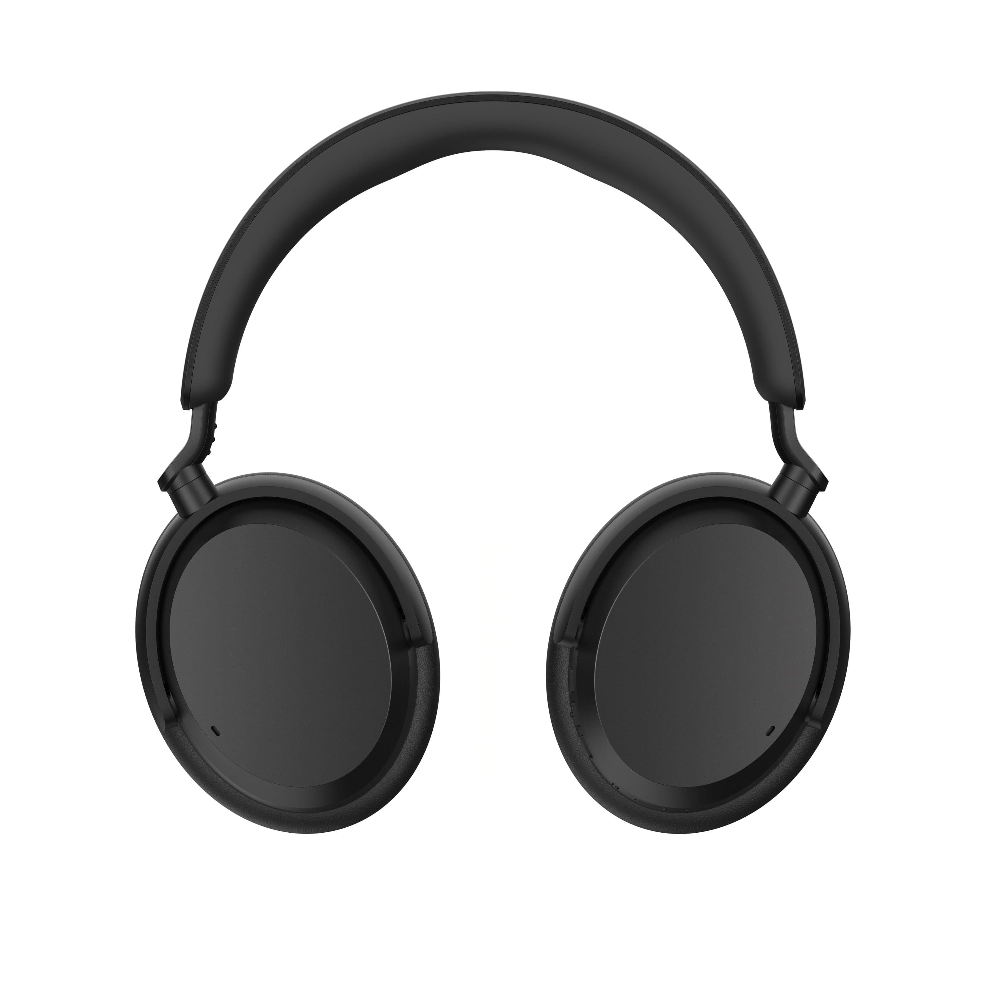 Left. Sennheiser - ACCENTUM Wireless Bluetooth Around-the-ear Headphones – Hybrid Noise Cancelling (ANC), All-Day Comfort - Black.