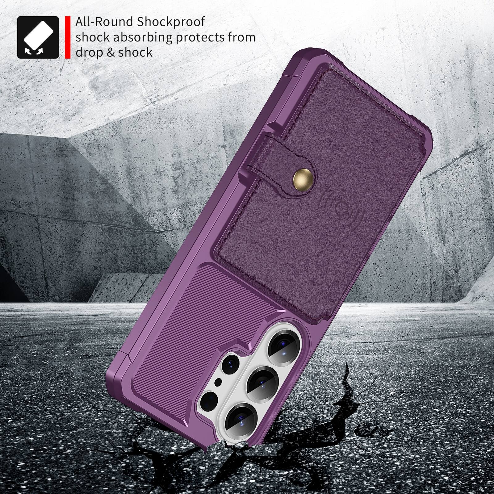 All-Round Shockproof shock absorbing protects from drop & shock