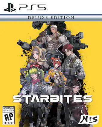 PS5 DELUXE EDITION
STARBITES
RATING PENDING
COTE en ATTENTE
RP
ESRB
NIS - M (Mature 17+)