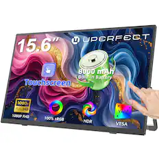 15.6"
8000 mAh Built-in Battery
Touchscreen
1080 FULLHD 1080P FHD
100% sRGB
HDR
VESA