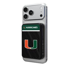 Keyscaper - Miami Hurricanes Endzone Plus Wireless Power Bank - Multicolor