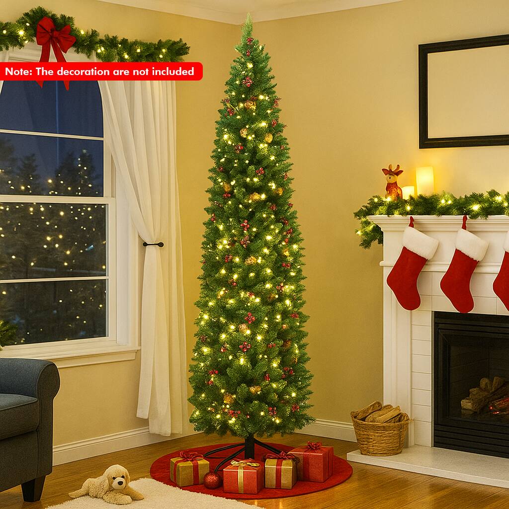 Note: The decorations are not included