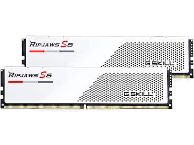 G.SKILL Ripjaws S5 32GB (2x16GB) DDR5 6000MHz PC5 48000 RAM White G.SKILL Ripjaws S5 32GB (2x16GB) DDR5 6000MHz PC5 48000 RAM White