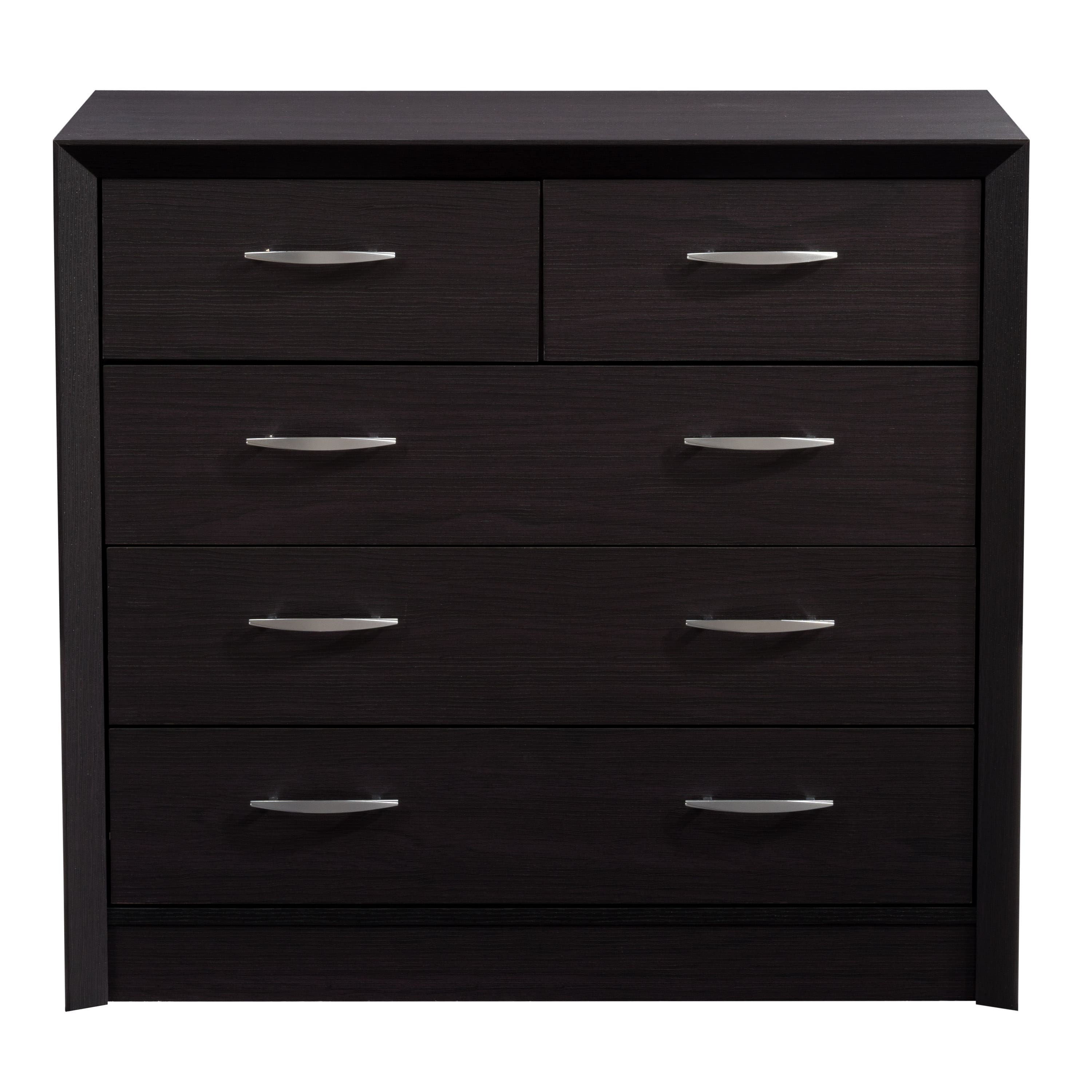 Front Zoom. CorLiving - Newport 5 Drawer Dresser - Black.