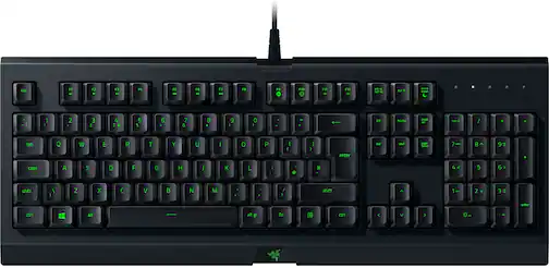 Razer - Cynosa Lite Wired Membrane Gaming Keyboard with Chroma RGB Backlighting - Black