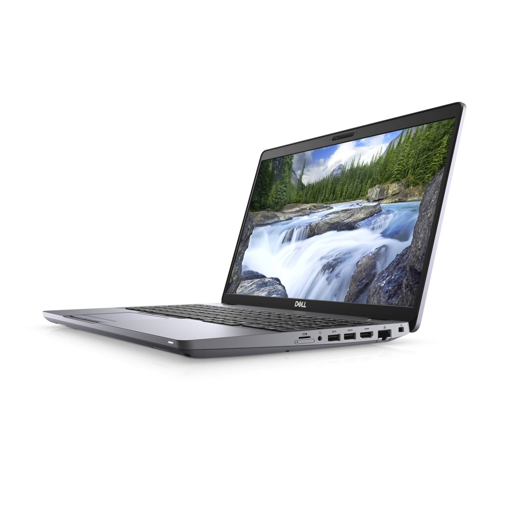 Alt View 1. Dell - Latitude 5501 15.6" 16GB 512GB SSD Core™ i7-9850H 2.6GHz WIN11P, Titan - Gray.