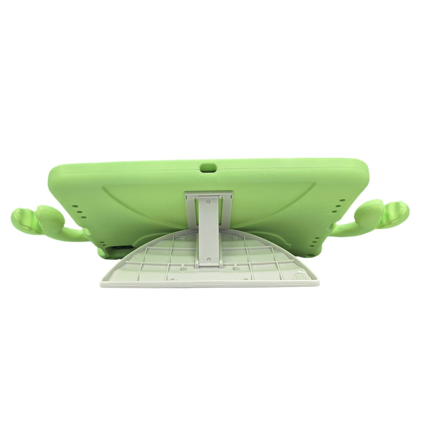 Alt View 4. Dteck - Shockproof Cartoon Case for Apple iPad (10th Generation) 10.9" 2022, Soft TPU Protective Cover with Integrated Stand - Green.