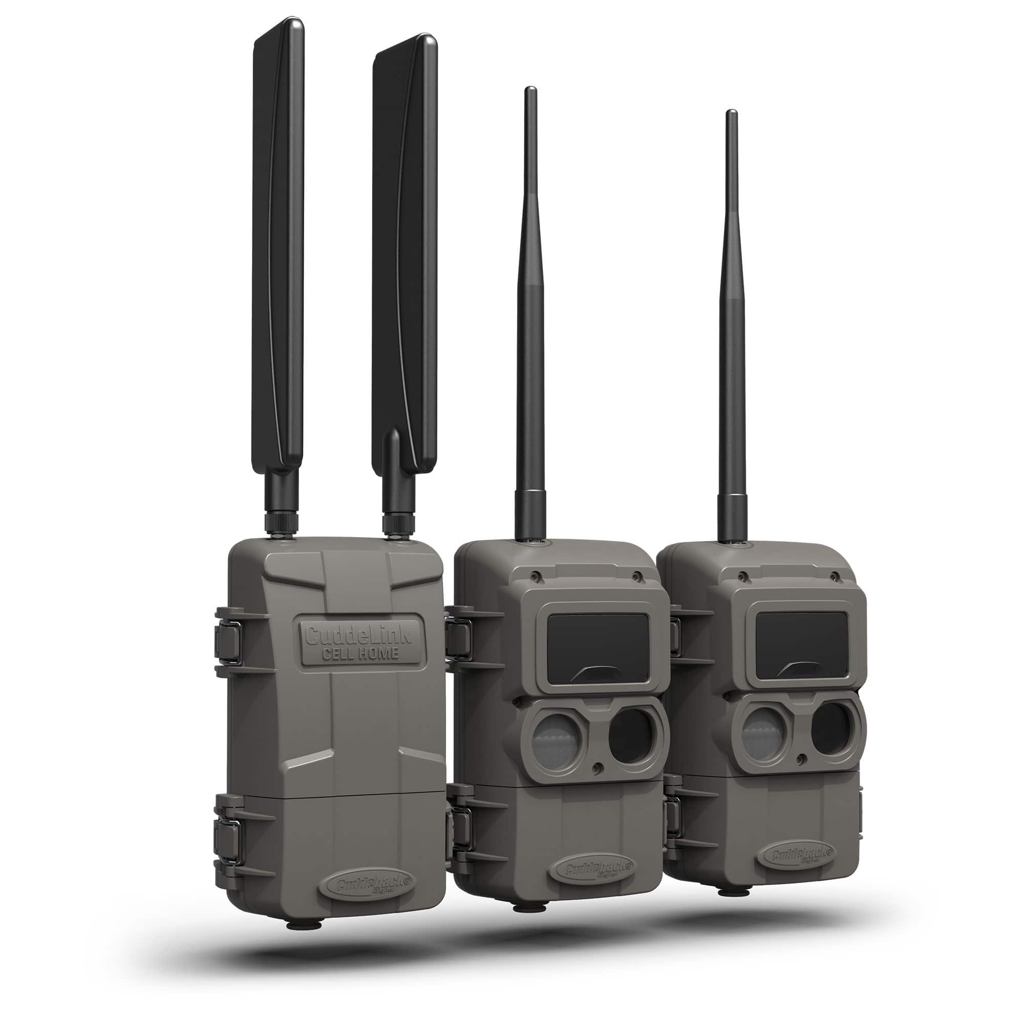 Cuddeback - CuddeLink 2+1 Starter Kit with Black Flash Remote Cameras - KT-002-CB