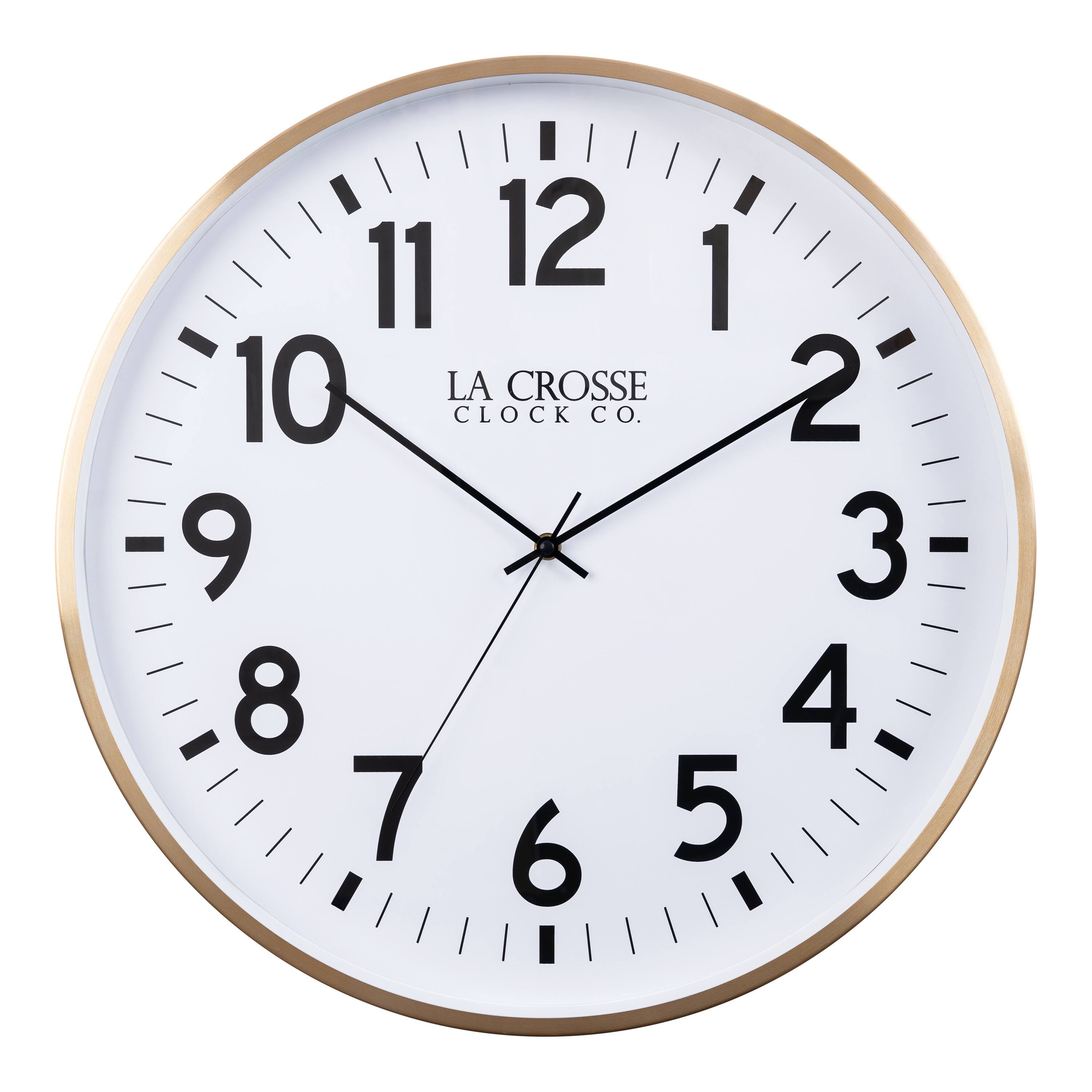 11 12 1 10 LA CROSSE CLOCK CO. 9 3 8 4 7 6 5
