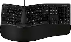 Incase - Ergonomic Keyboard EN Layout Designed by Microsoft - Black - Front_Zoom