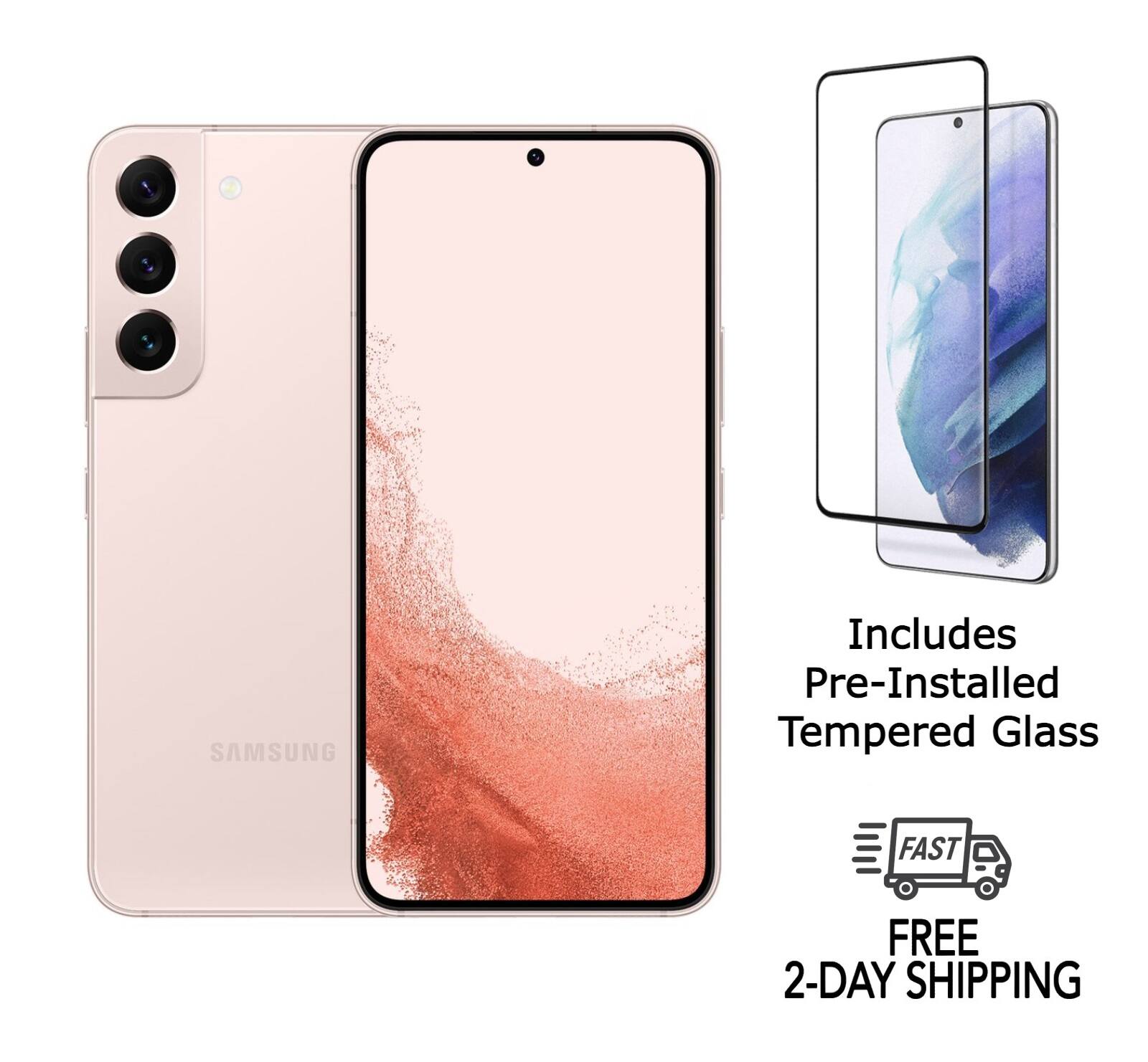 SAMSUNG  
Includes Pre-Installed Tempered Glass  
FAST FREE 2-DAY SHIPPING