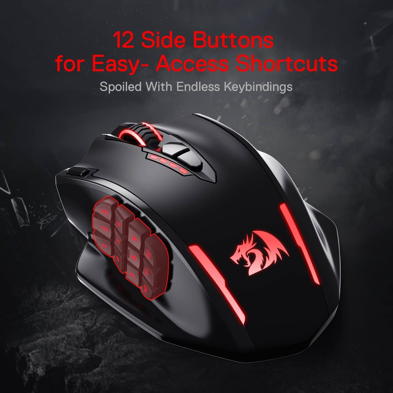 12 Side Buttons for Easy-Access Shortcuts Spoiled With Endless Keybindings