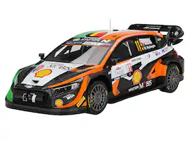 Hyundai i20 N Rally1 Hybrid #11 "Hyundai Shell Mobis WRT" Winner "Rally Croatia Power Stage" 2023 1/18 Car by Top Speed