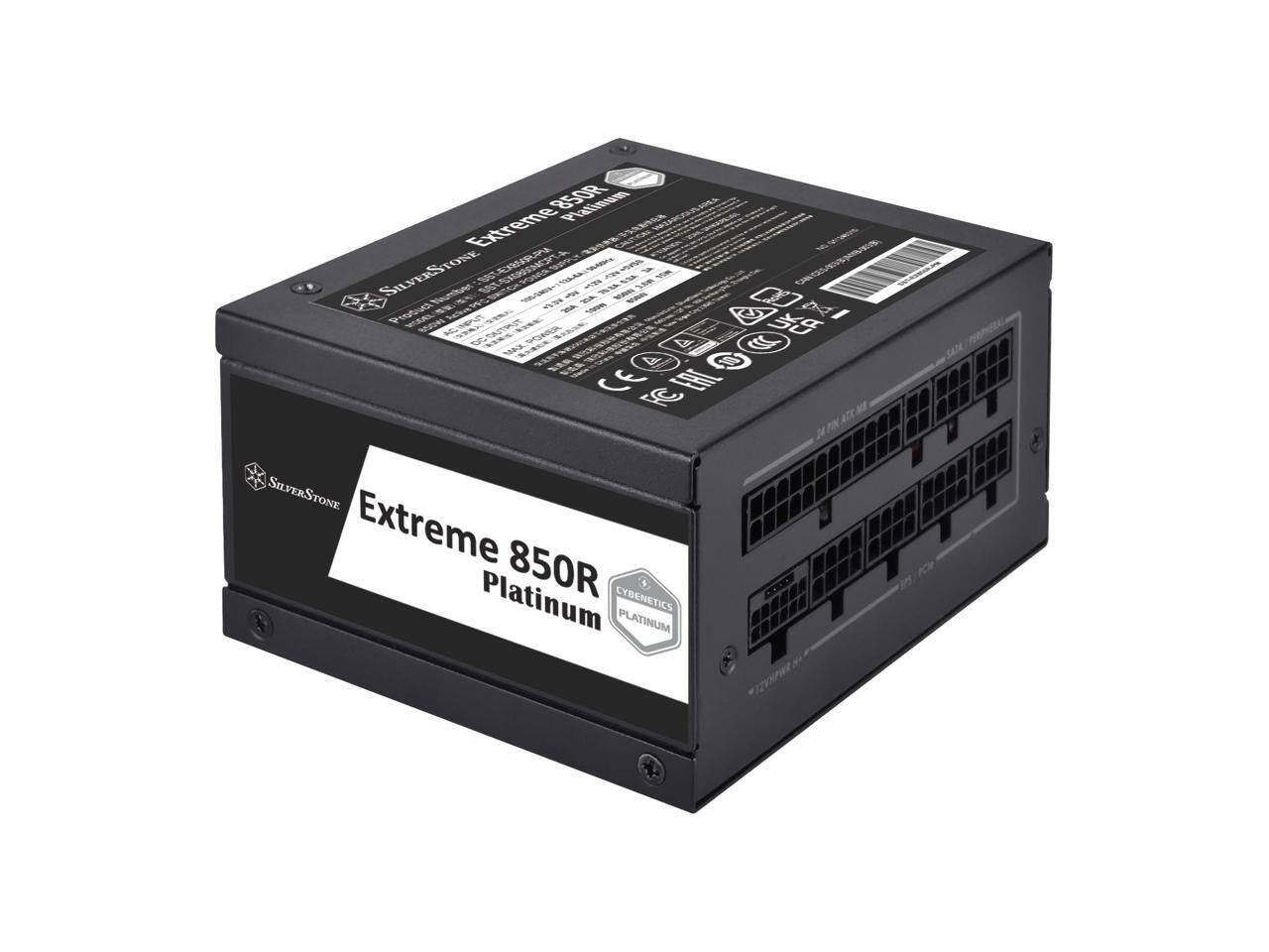 Platinum Extreme SILVERSTONE CAL N0  
Nmer - - WA 03  
Prsd UA A CC CE FCTRL FC  
SILVERSTONE Extreme Platinum 850R  
CYBENETICS DOODY PLATINUM