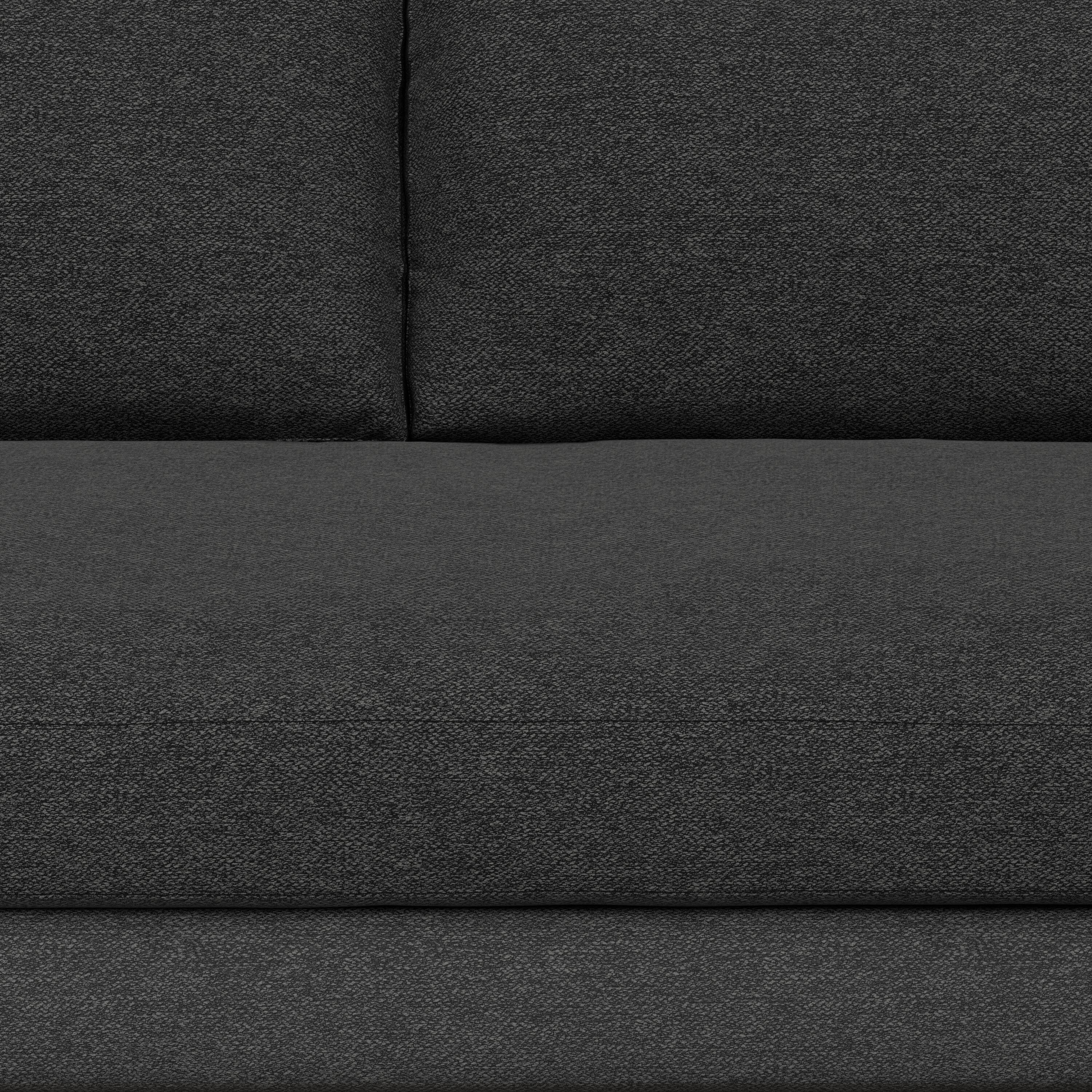 Alt View 1. Simpli Home - Morrison 89 inch Wide Mid-Century Modern Sofa in Charcoal Grey Woven-Blend Fabric - Charcoal Grey.