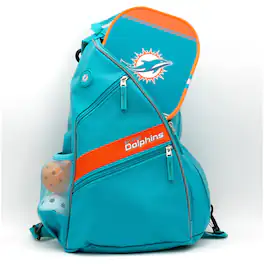 Team Golf - Miami Dolphins Embroidered Team Pickleball Backpack - Multicolor