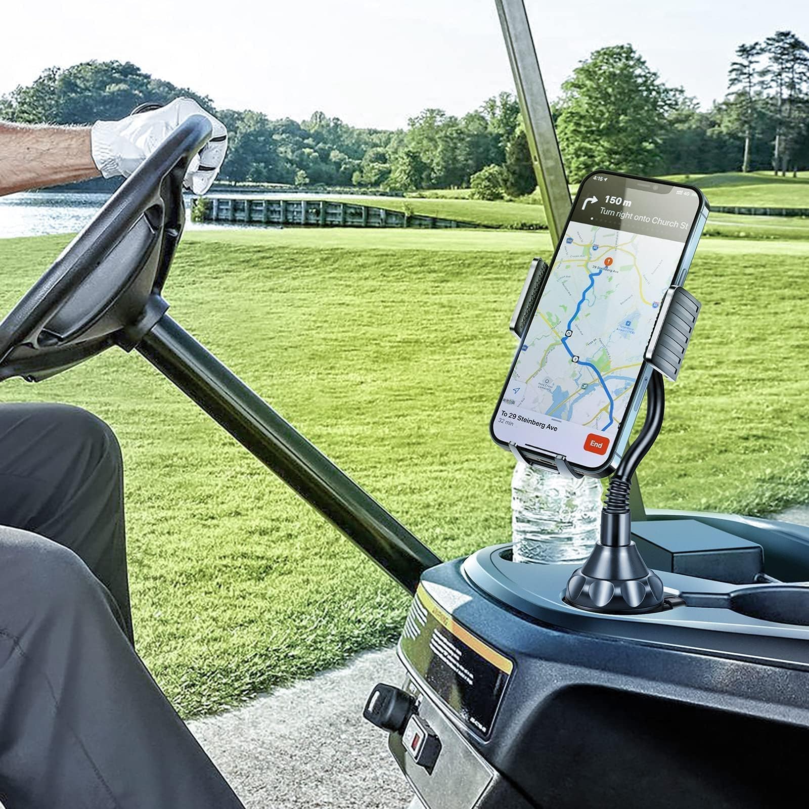 150 m  
Turn right onto Church St  
To 29 Steinberg Ave  
End