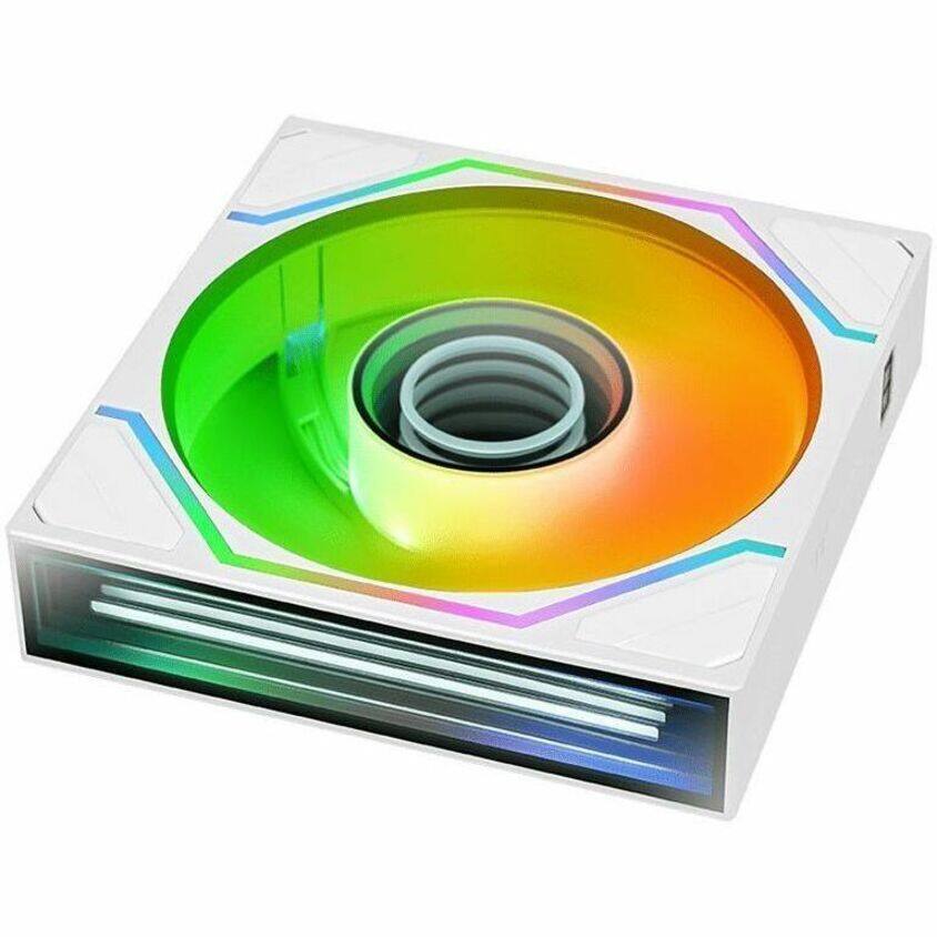 Alt View 2. Thermaltake - SWAFAN 120 EX INFINITY ARGB Sync PC Cooling Fan - White.