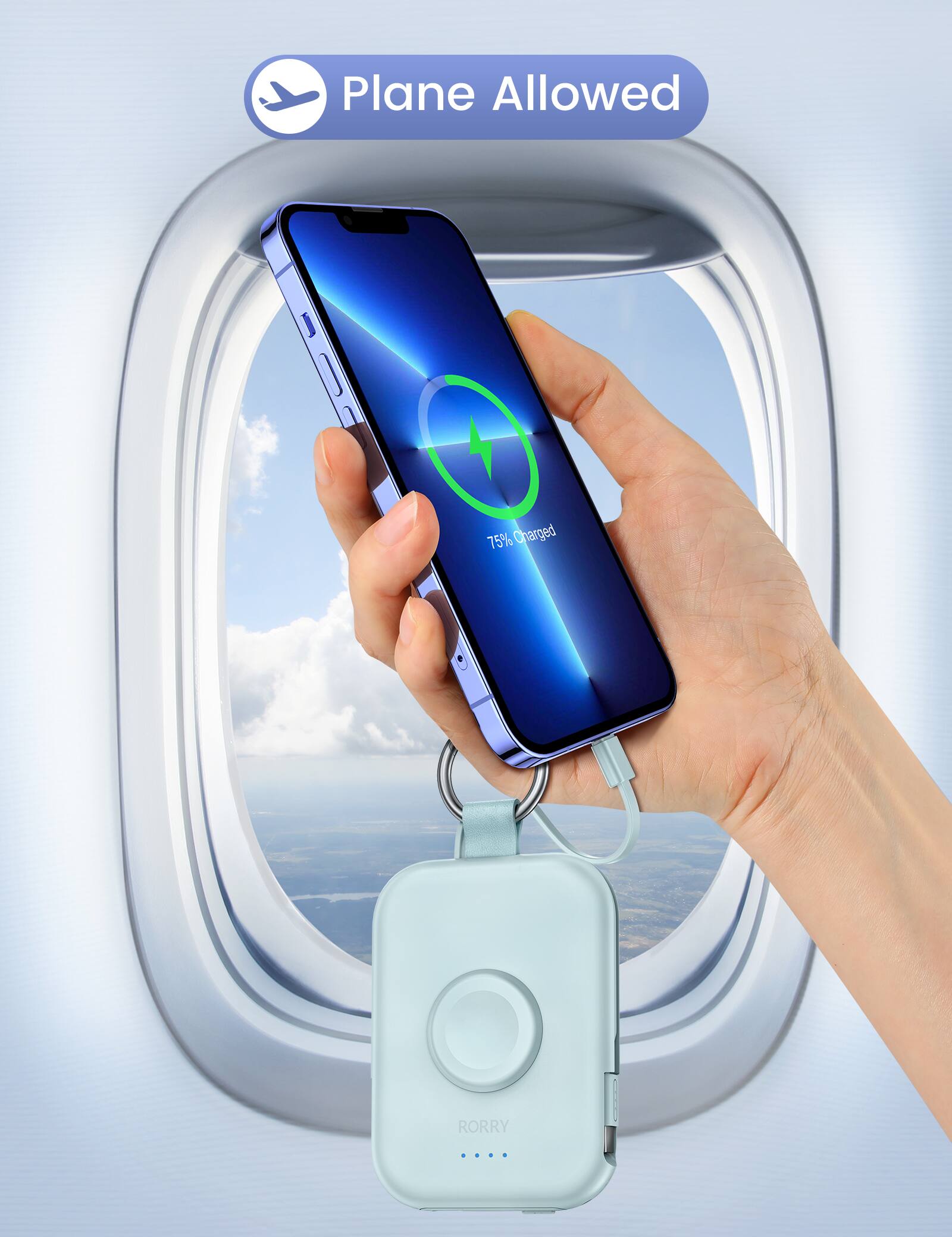 Plane Allowed  
75% Charged  
RORRY