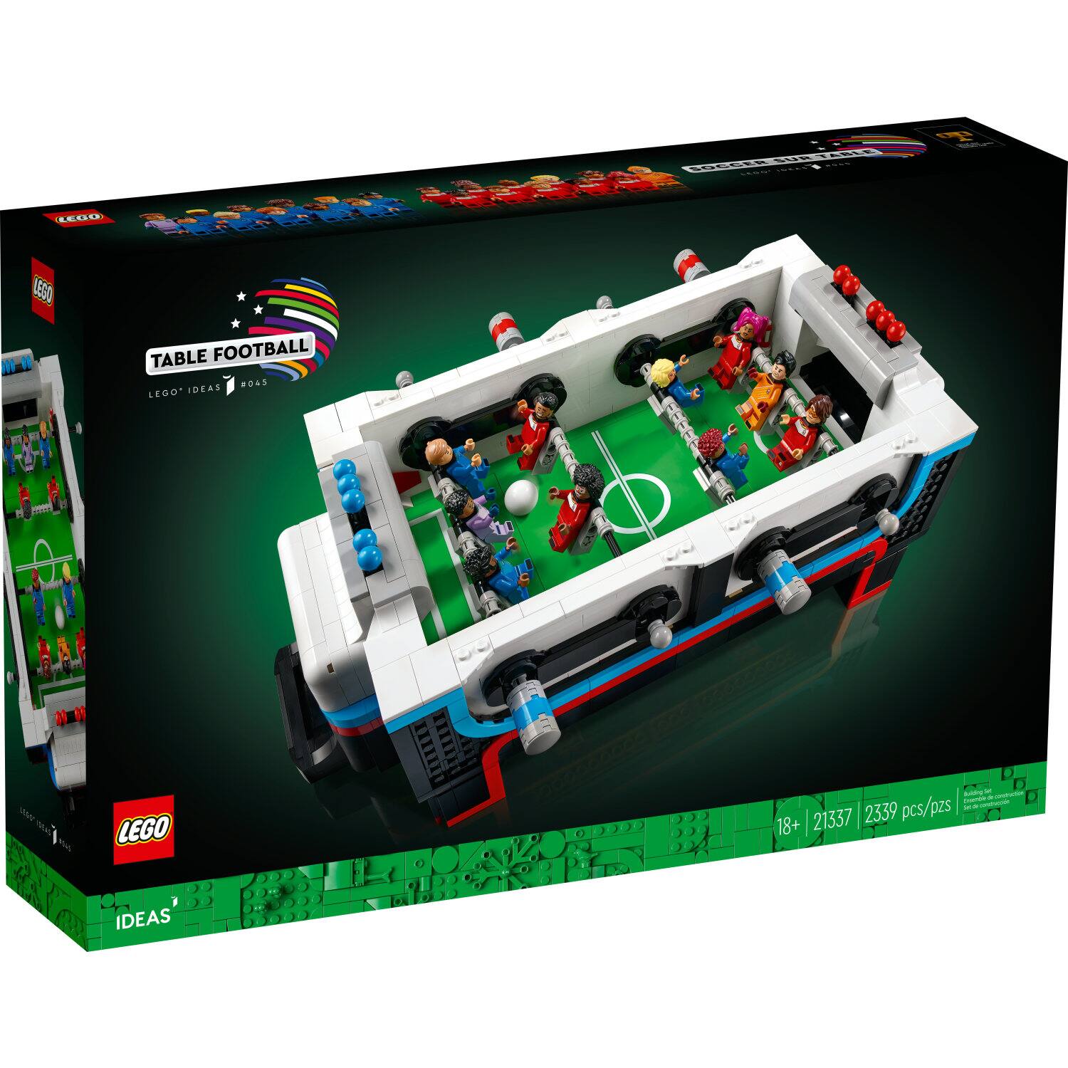 Left. LEGO - Ideas Table Football 21337.