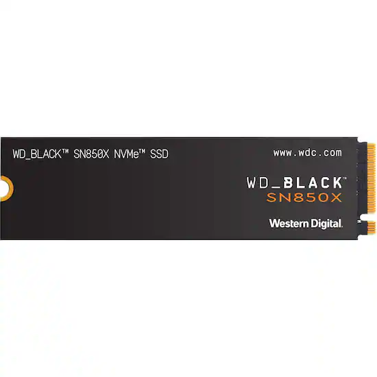 WD BLACK SN850X 2TB Internal SSD PCIe Gen 4 x4 NVMe