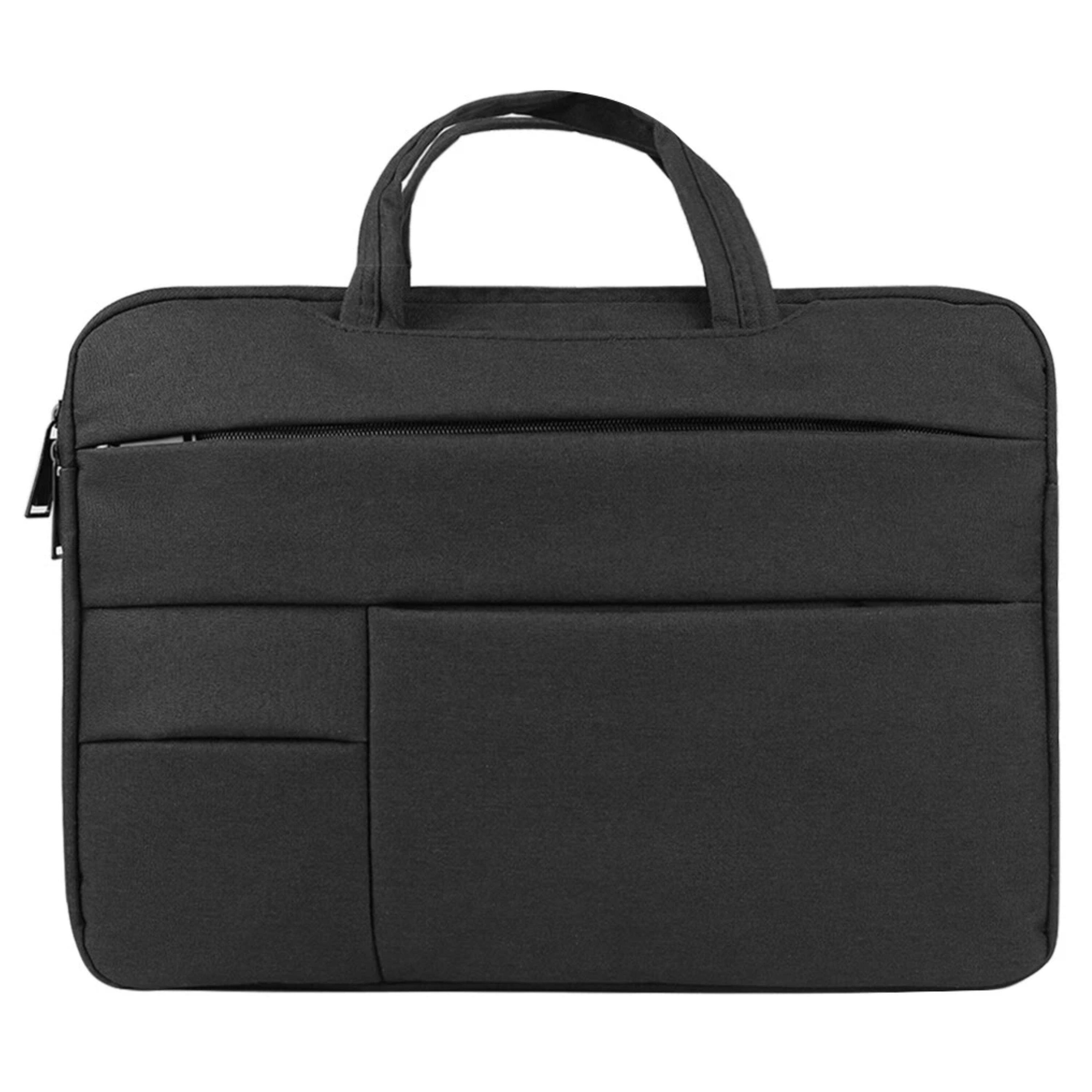Front. Kitcheniva - Padded Sleeve Case Carry Bag For 14" Laptop Black - Black.