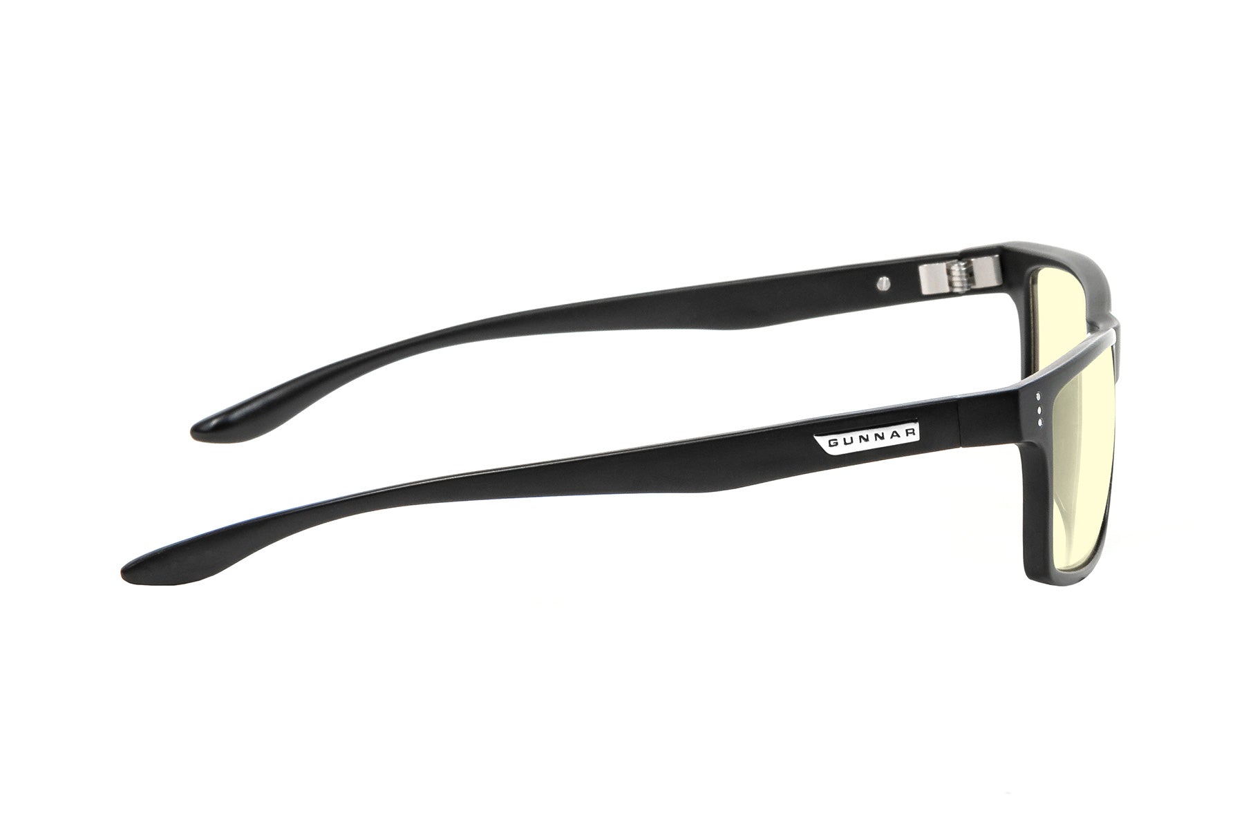 Alt View 5. GUNNAR - GUNNAR Gaming Glasses  -  Cruz, Onyx, Amber Neutral Lens - Blue Light Blocking, Relieve Dry Eye, For Cross Room Veiwing - Onyx.