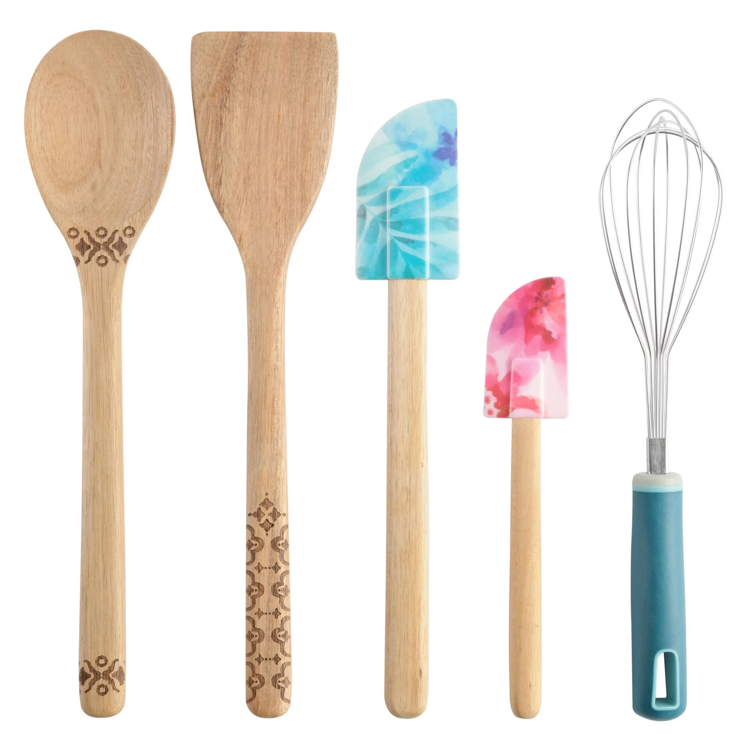 Alt View 4. Spice By Tia Mowry - Spice By Tia Mowry 12 Piece Ceramic Crock and Kitchen Tool Set.