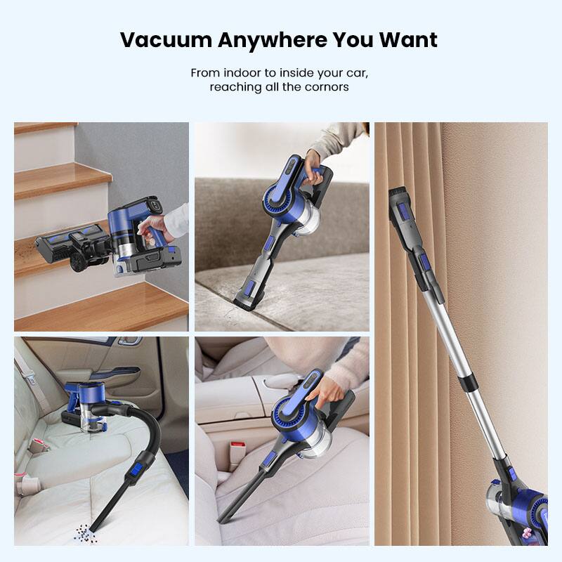 Vacuum Anywhere You Want

From indoor to inside your car, reaching all the corners