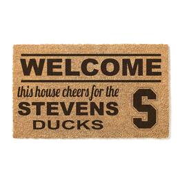 Jardine - Stevens Institute of Technology Ducks 18" x 30" Welcome Doormat - Brown