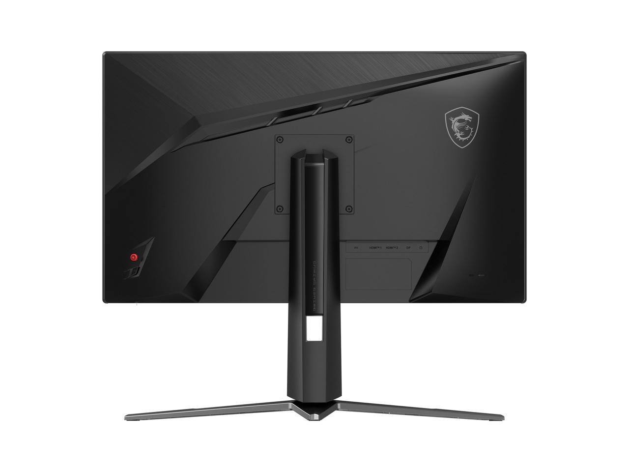 Alt View 4. MSI - MSI MAG 274CQPDF X32 27" Dual Mode QHD 320Hz/FHD 400Hz HDR Gaming Monitor, FreeSync, Adjustable Stand - Black.