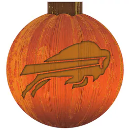 Fan Creations - Buffalo Bills 12'' Pumpkin Sign - Orange
