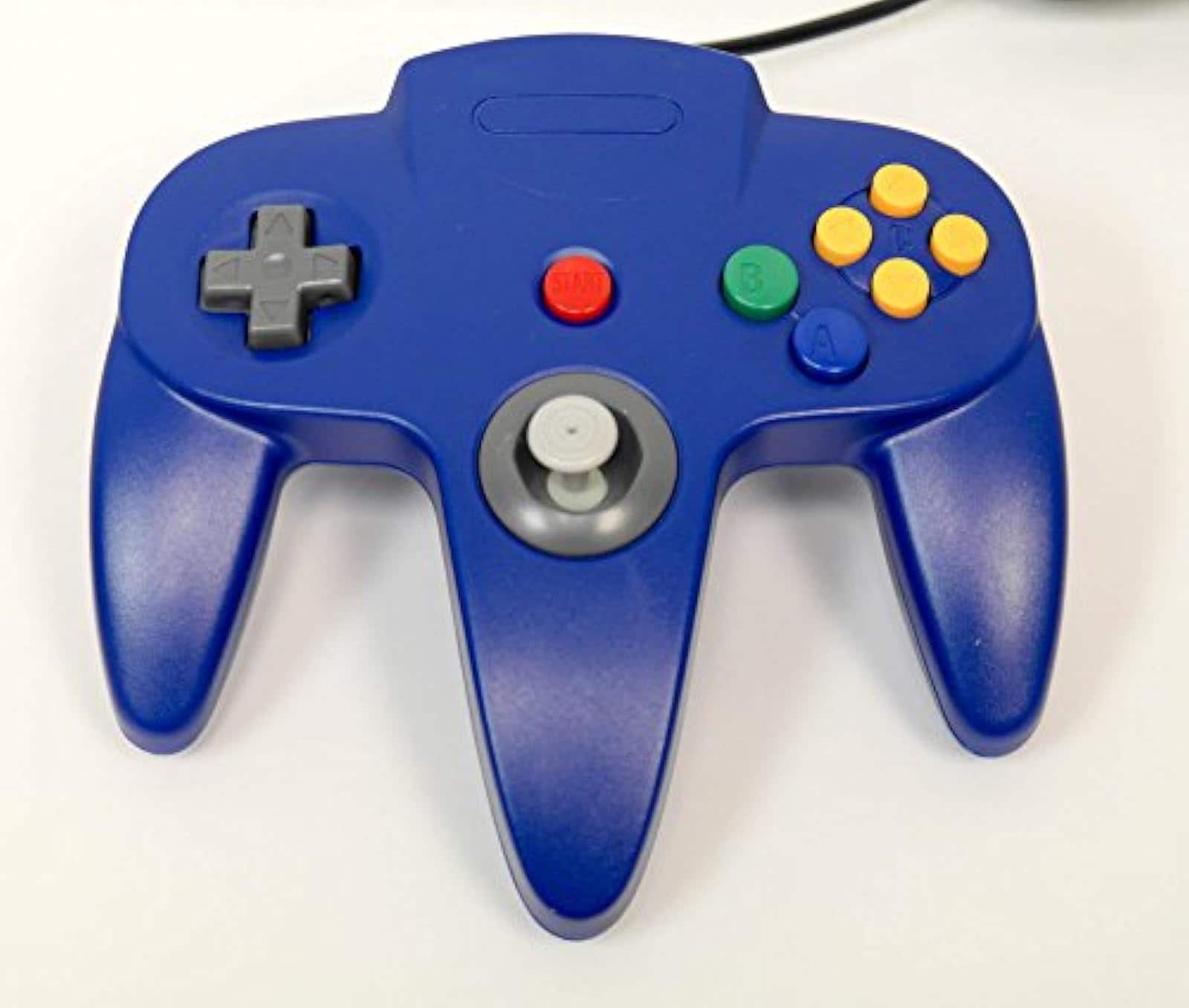 Mars Devices - N64 USB Controller For Window, Mac, and Linux - Blue