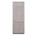 Thermador - Freedom Collection 30 in Wide 16.5 Cu. Ft. Smart Built-in Bottom Freezer Refrigerator - Custom Panel Ready