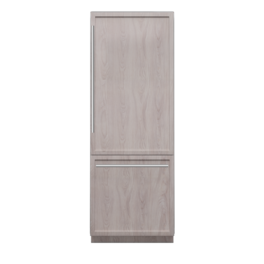 Thermador - Freedom Collection 30 in Wide 16.5 Cu. Ft. Smart Built-in Bottom Freezer Refrigerator - Custom Panel Ready