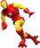 Left. Marvel - Legends Series Secret Wars Iron Man.