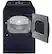 Alt View 15. GE Profile - 7.3 Cu. Ft. Smart Electric Dryer with Steam and Tangle Control - Sapphire Blue.
